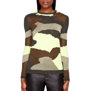 Alexander mcqueen camo knit